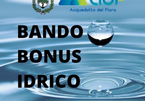 Bando Bonus Idrico 2022